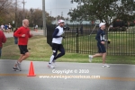 Runners racing in Houston